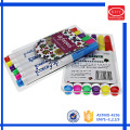 PVC set packaging washable fabric marker for promotion